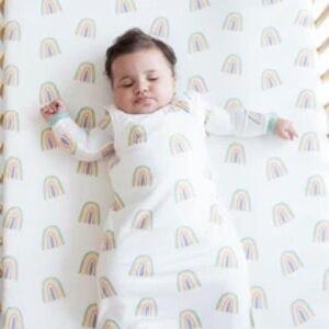 New Kyte BABY Rainbow Print Sleep Sack, size L, 1.0 TOG, NWT